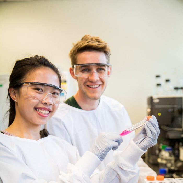UNSW Science BABS Research Labs Photograph of a science student