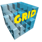 GRID Logo Geospatial Research Innovation Development