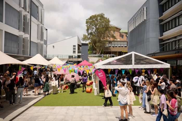 Orientation Week at UNSW Art and Design Paddington Campus