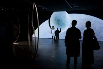 Lisa S'Lisa Sammut: How the earth will approach you’, 2024, installation detail: UNSW Galleries, 2024. Photo: Cassandra Hannagan. 