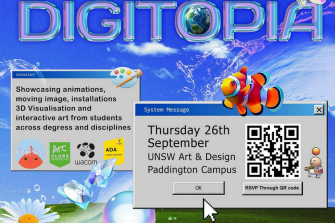 Promotional design for Digitopia Festival