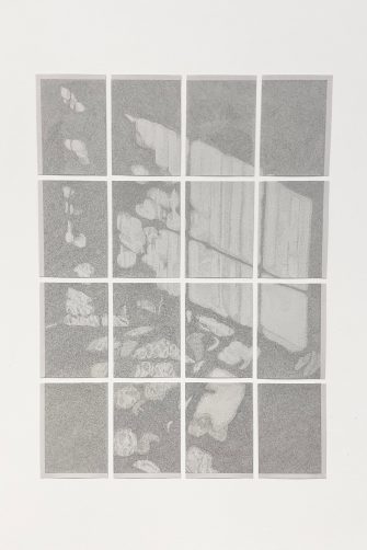 Jade Gillis, 'dappled sunlight / warming the sofa' 2024, Fibre-tip pen on paper, 87cm x 62cm.