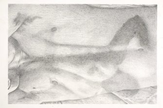 Maitê Feijó, 'Untitled' 2024 Graphite on Canson paper, 21cm x 29.5cm.