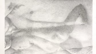 Maitê Feijó, 'Untitled' 2024 Graphite on Canson paper, 21cm x 29.5cm.