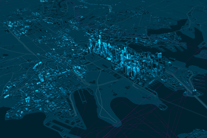 Digital city plan of Sydney