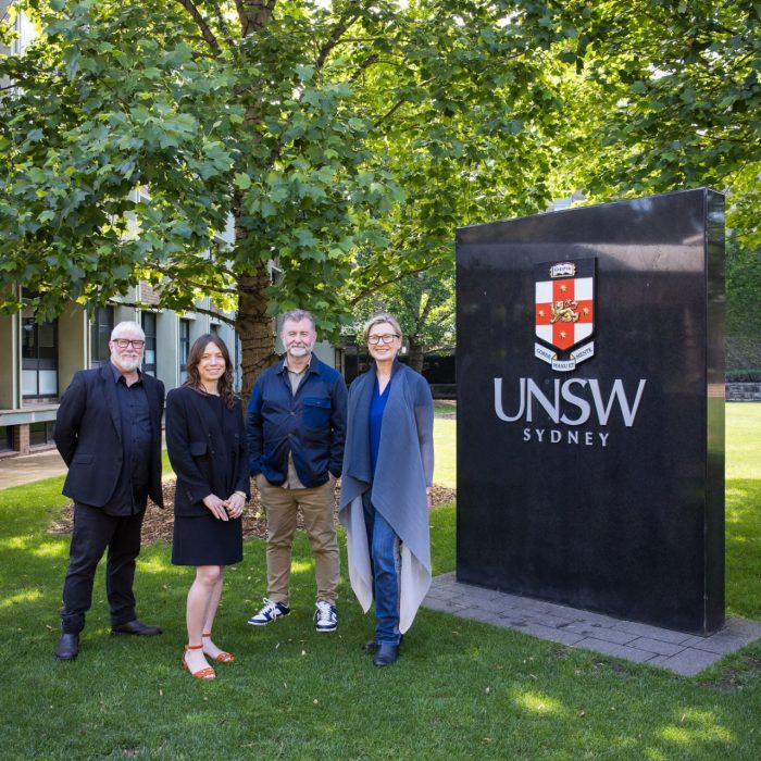 Photo of the Judith Neilson Chair of Contemporary Art UNSW team