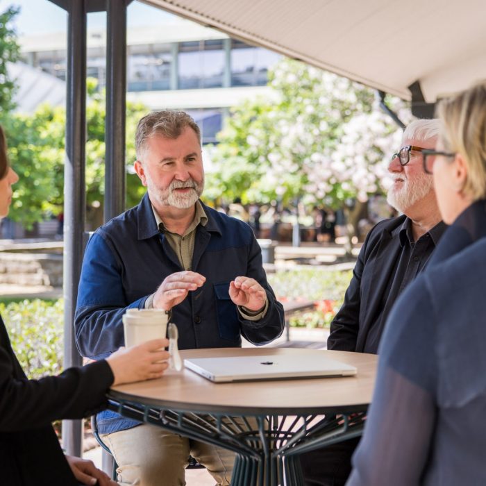 Photo of the Judith Neilson Chair of Contemporary Art UNSW team