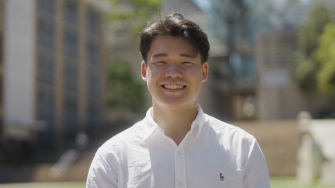 Portrait of Actuarial Studies and Commerce student William Tu