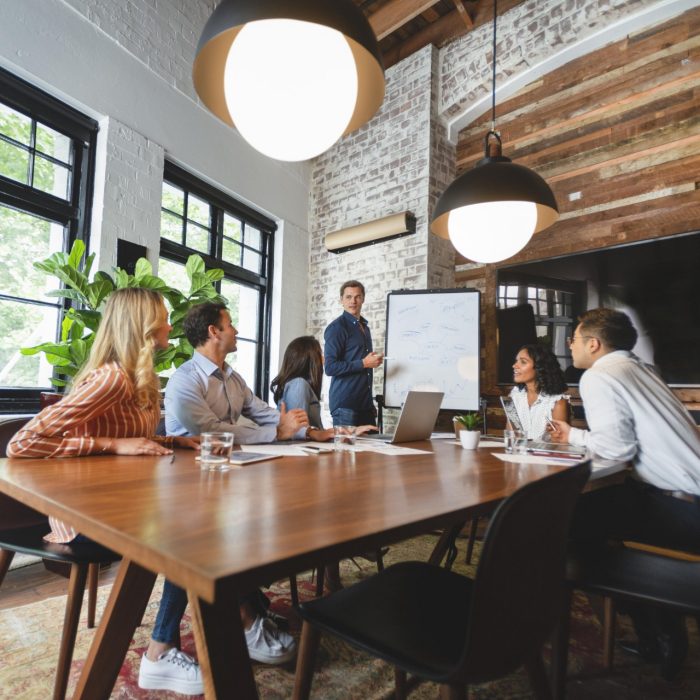 People in conference room