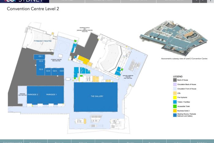 ICCS Venue Plans Level 2