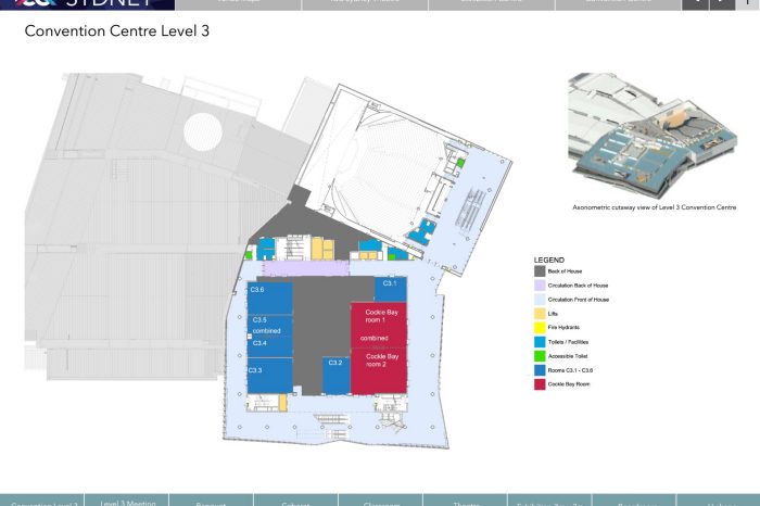 ICCS Venue Plans Level 3