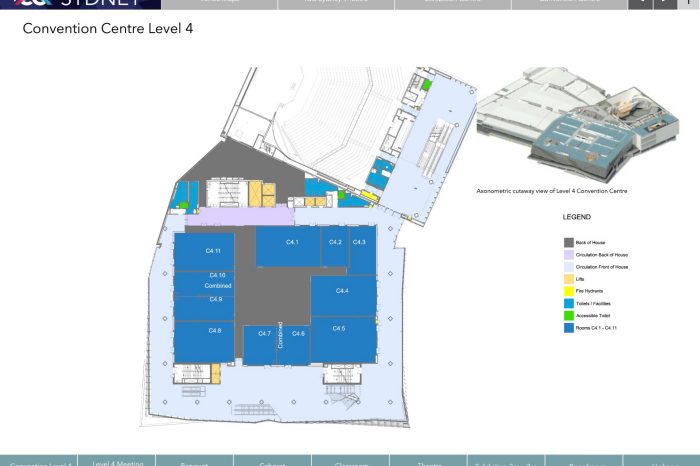 ICCS Venue Plans Level 4