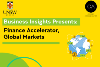 Business Insights - Finance Accelerator, Global Markets