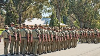 Australian Soldiers Training. Adobe Stock