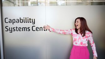 Pam Giannakakis at the Capability Systems Centre, UNSW Canberra