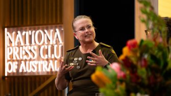 Lieutenant General Natasha Fox AO CSC. Leadership in ACTion, presented by UNSW Canberra, is an event that aims to provide a platform for learning and discussion around the topic of leadership. This year, Lieutenant General Natasha Fox AO CSC explored her journey of leading people at the same time as balancing the need to honour tradition while embracing change.