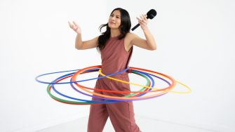 Jenny Doan Hula Hooping