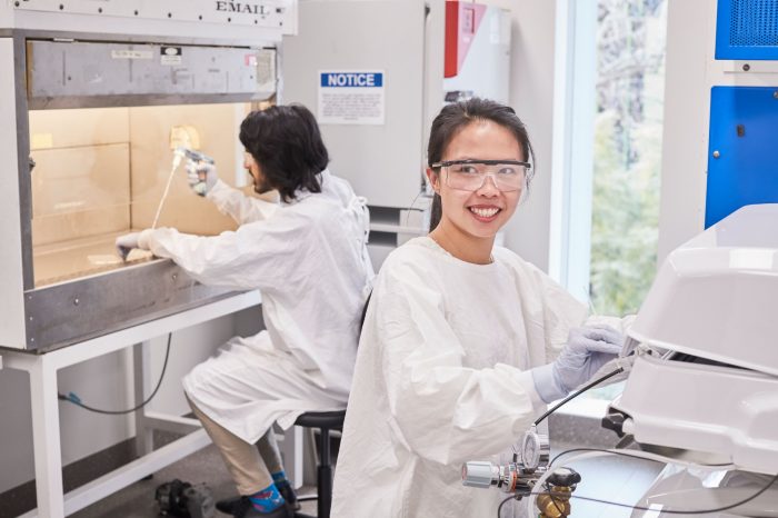 Researchers in Laboratory