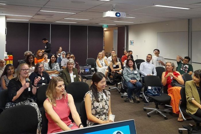 Attendees at the International Women's Day in AI and STEM Celebration 