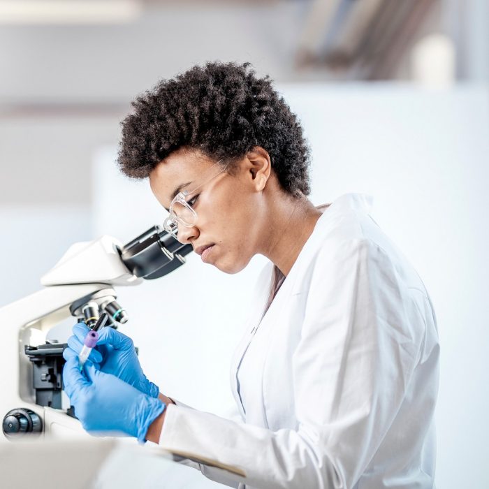 Young Scientist Working in The Laboratory