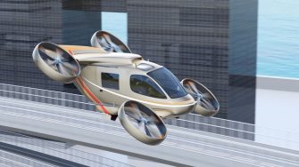 iStock flying cars