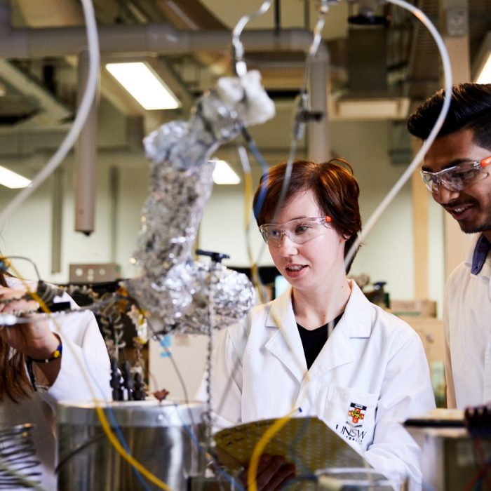 Photographs of chemical engineers