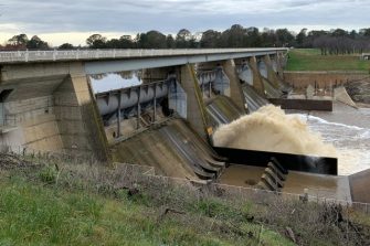 Scrivener Dam is a critical piece of Canberra’s infrastructure, maintaining water levels of the iconic Lake Burley Griffin. Like all dams in Australia, it requires regular maintenance and assessment to ensure ongoing safe operation. A recent inspection identified potential for undesirable uplift forces under the stilling basin slab, triggering a more detailed assessment of dam stability. 