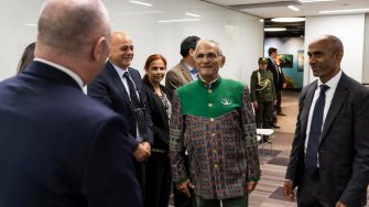 President José Ramos-Horta meets UNSW water, energy and food experts