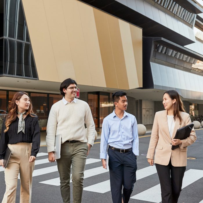 Law postgraduate students walkway