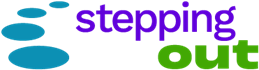 Stepping out logo