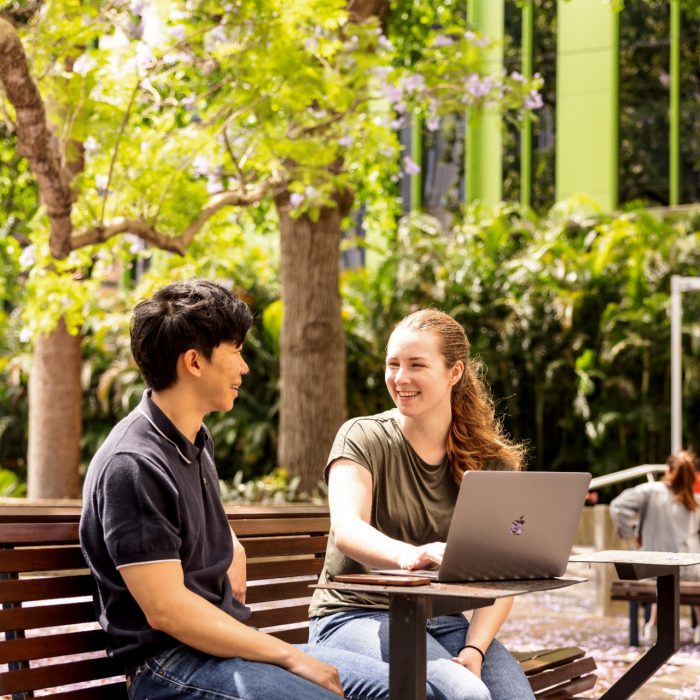 Students learning in the Medicine & Health facilities at the UNSW Kensington campus