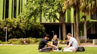 Students learning in the Medicine & Health facilities at the UNSW Kensington campus