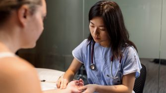 Students learning in the Medicine & Health facilities at the UNSW Kensington campus