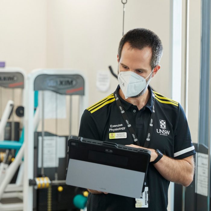 Exercise Physiology students in the UNSW Medicine Lifestyle Clinic