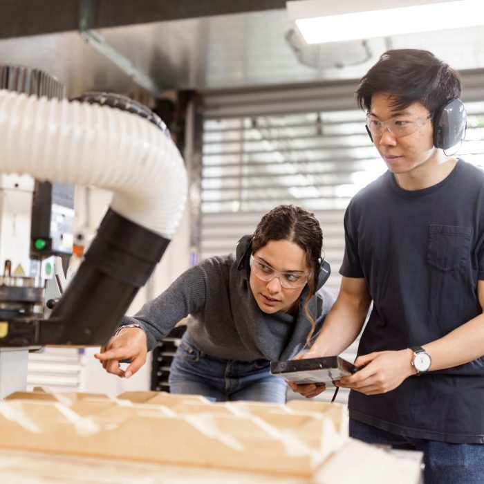 ADA students in the Design Futures Lab