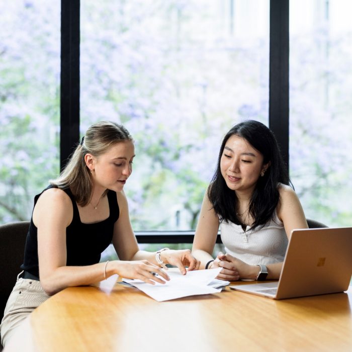 Students learning in the Medicine & Health facilities at the UNSW Kensington campus