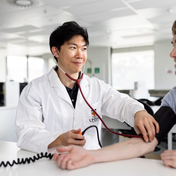 Students learning in the Medicine & Health facilities at the UNSW Kensington campus