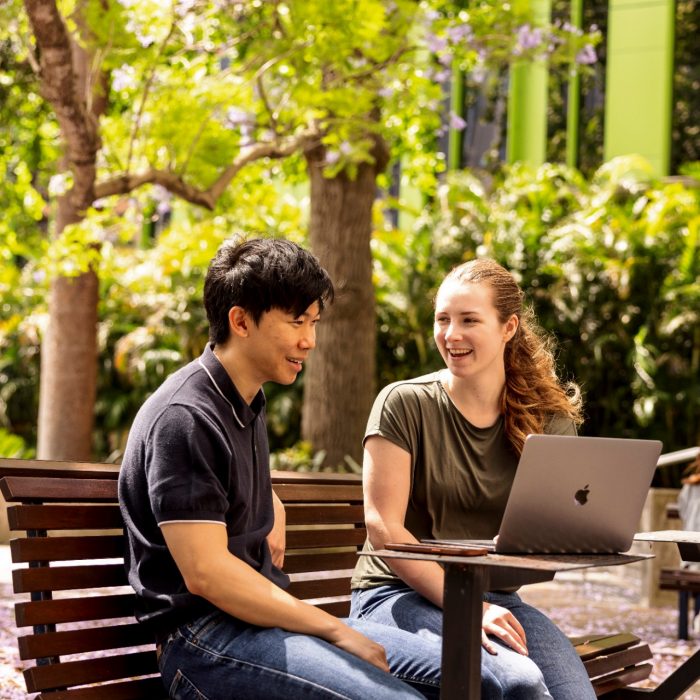 Students learning in the Medicine & Health facilities at the UNSW Kensington campus