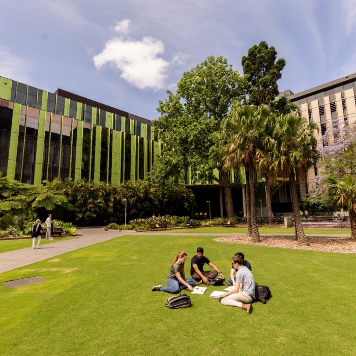 Students learning in the Medicine & Health facilities at the UNSW Kensington campus