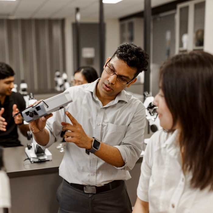 Students learning in the Medicine & Health facilities at the UNSW Kensington campus