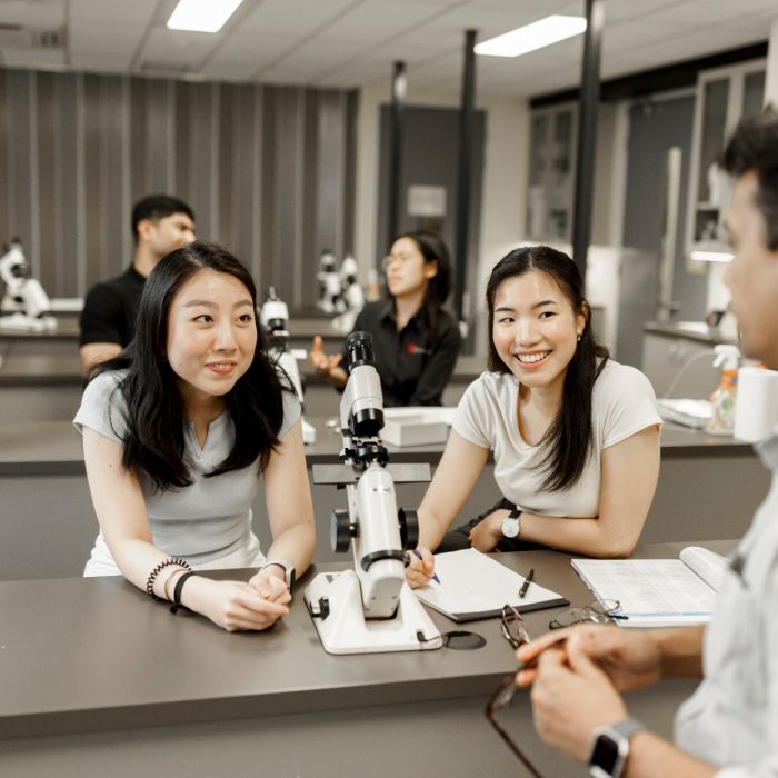 Students learning in the Medicine & Health facilities at the UNSW Kensington campus