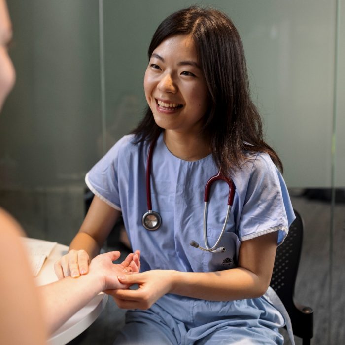 Students learning in the Medicine & Health facilities at the UNSW Kensington campus