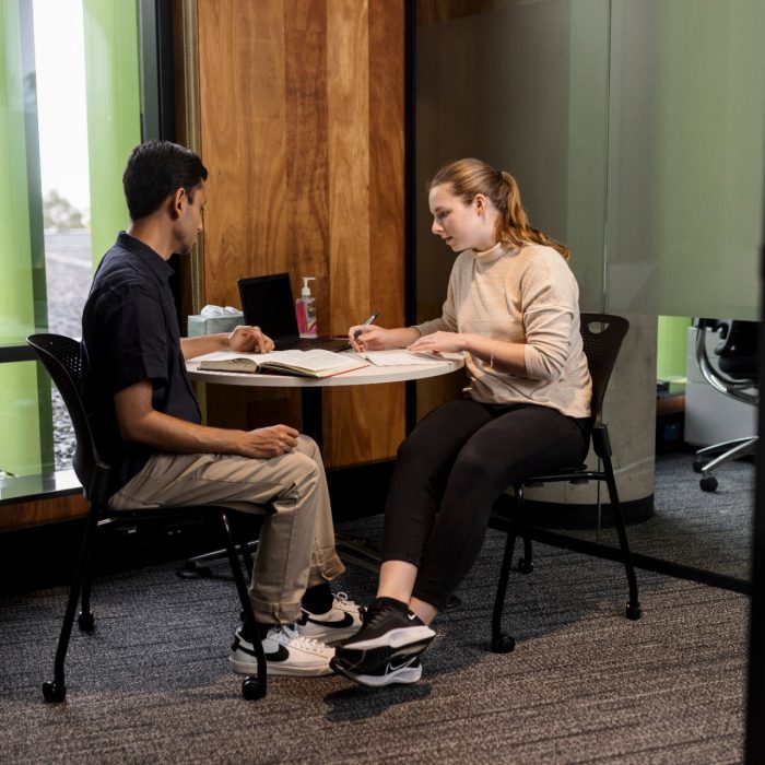 Students learning in the Medicine & Health facilities at the UNSW Kensington campus