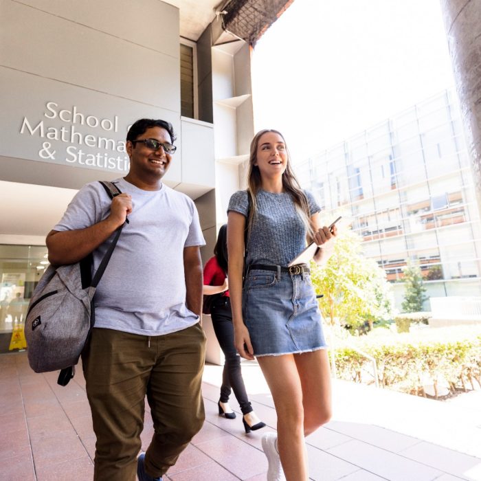 Students learning in the Science facilities at the UNSW Kensington campus