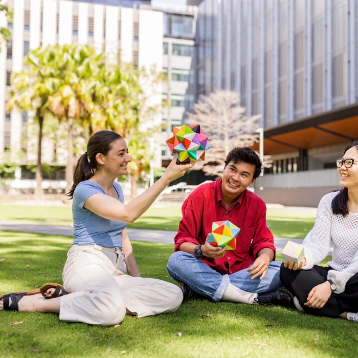 Students learning in the Science facilities at the UNSW Kensington campus