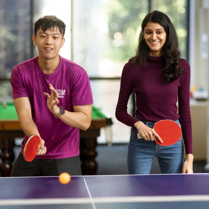 Students at UNSW on-campus accommodation