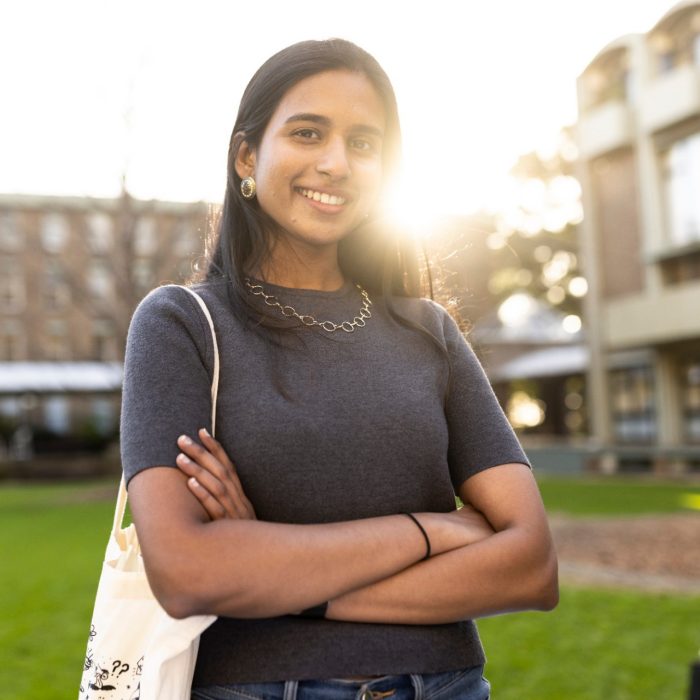 Students gathering at UNSW Sydney Kensington campus