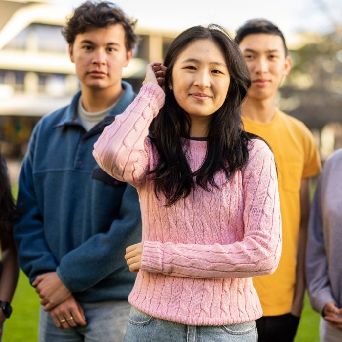 Students gathering at UNSW Sydney Kensington campus