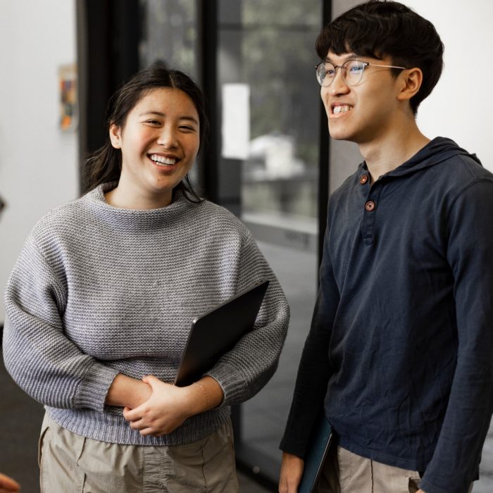 Students at UNSW Sydney Kensington campus