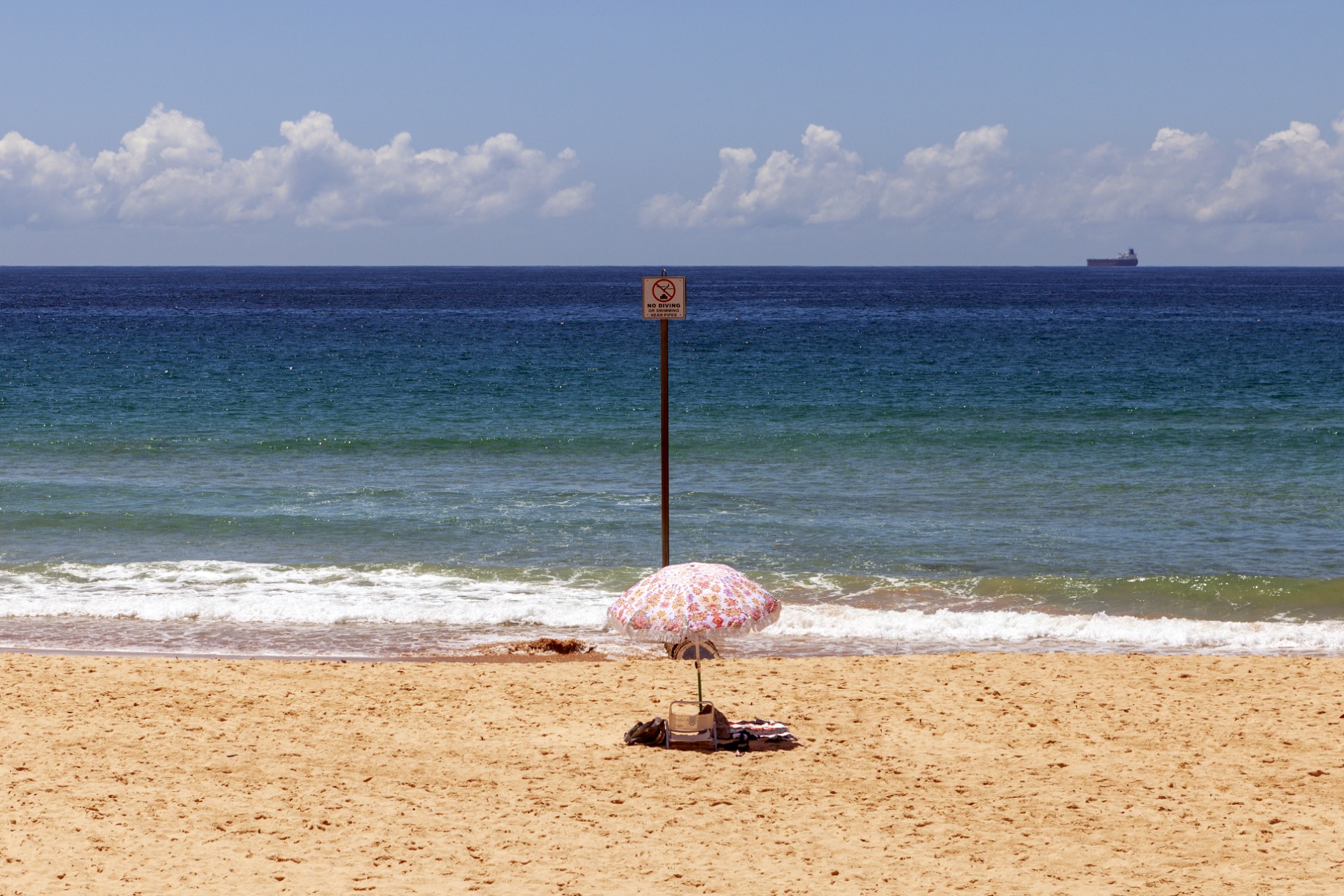 Coogee beach after storms, Sydney, NSW, Australia